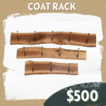 CC Sponsorship - Coat Racks