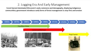 Click on the image to view the Logging Era And Early Managment 